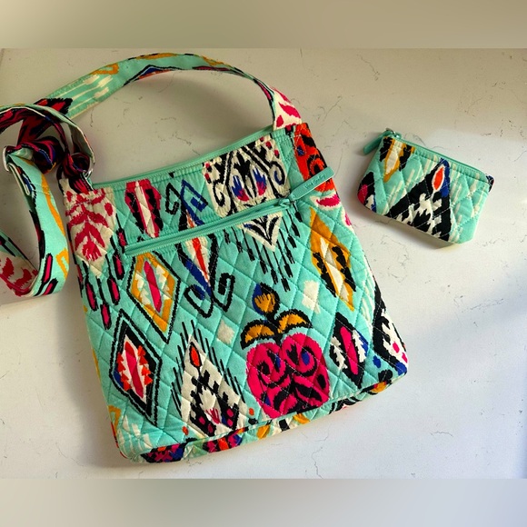 Vera Bradley Handbags - Vera Bradley Triple Zip Hipster Crossbody Bag - with wallet‎ Pueblo